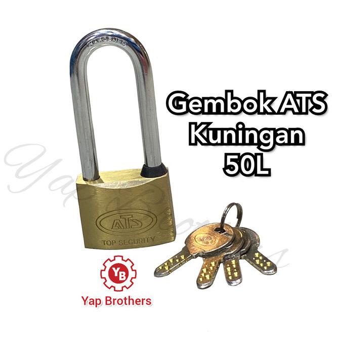 Gembok Kuningan Ats 50L