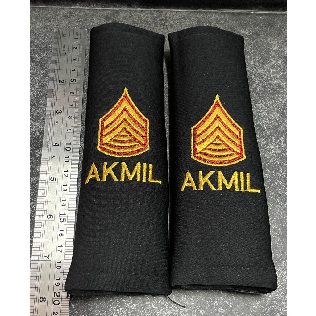 Sarung Seatbelt Akmil (Hitam) - Cover Seatbelt Akmil