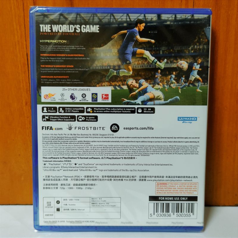 FIFA 23 PS5 Region 3 Asia Kaset Fifa 23 PS 5 Playstation EA Sports Terbaru Sepak Bola Original CD BD Game Games Ori Asli Football 2023 2022 2021 update fifa23 22 fifa2023 ps4 ps5 reg 3 sepakbola pes efotball 2021 2022 2023 2024 24 world cup piala dunia