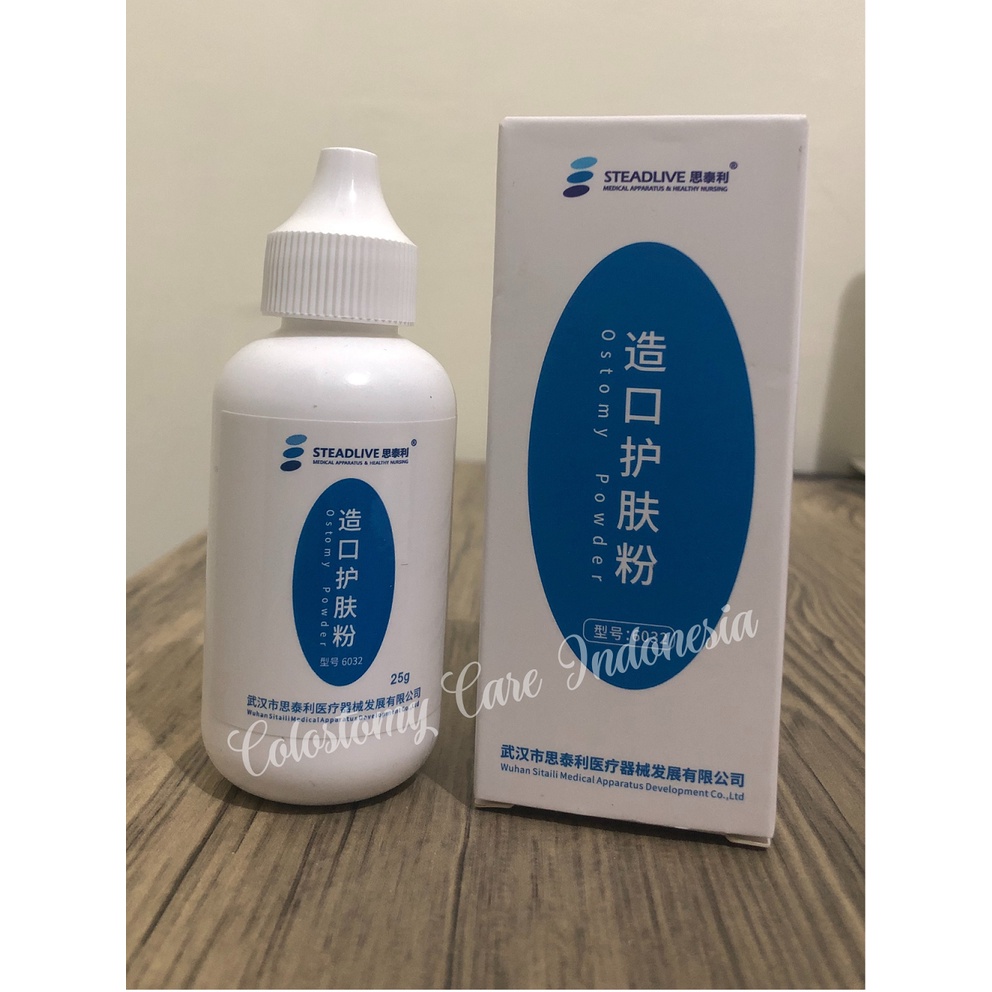 Steadlive Stoma Powder / Bedak Anti Iritasi Stoma Steadlive
