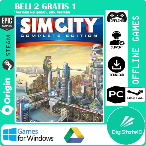 Game PC SimCity Complete Edition