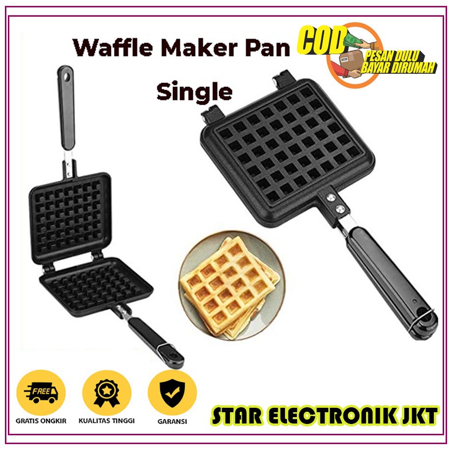 WAFFLE MAKER/CROFFLE MAKER/CETAKAN WAFFLE MANUAL TANPA LISTRIK/CETAKAN WAFFLE DI ATAS KOMPOR