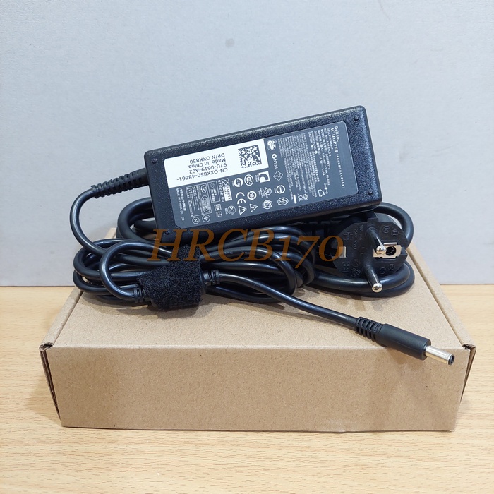 Adaptor Charger Dell 19.5V 3.34A 4.5*3.0 Mm New