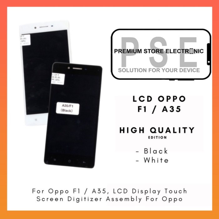 LCD Oppo F1 Oppo A35 F1F 100 ORIGINAL Fullset Touchscreen