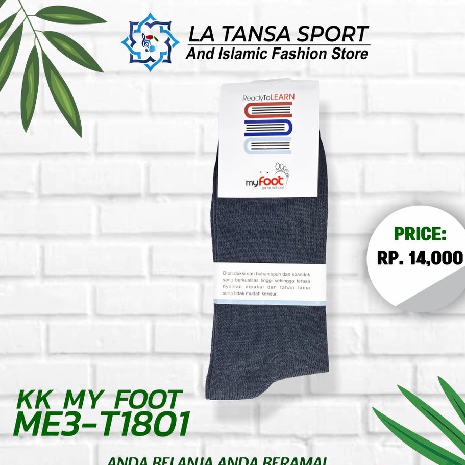 JUAL KAOS KAKI MY FOOT ME3-T1801