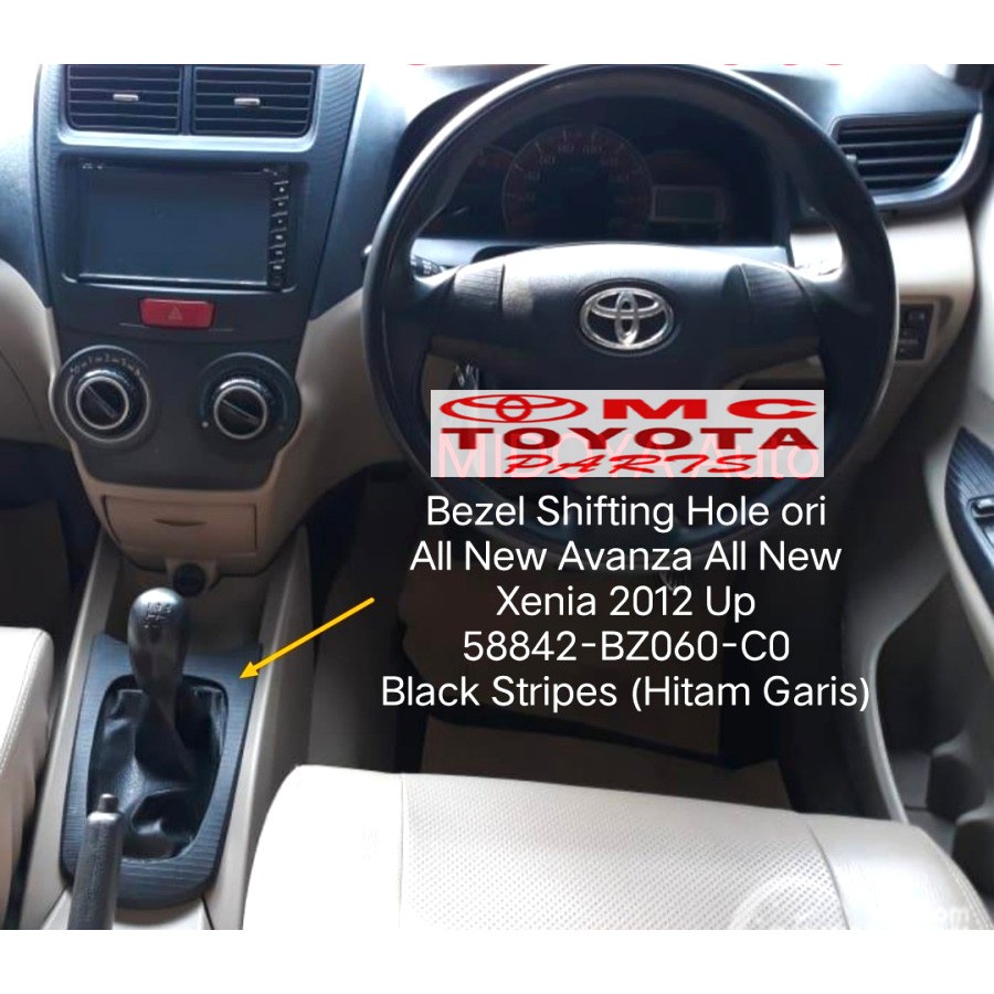 Frame Cover Panel Shifter All New Avanza Xenia 58842-BZ060-C0