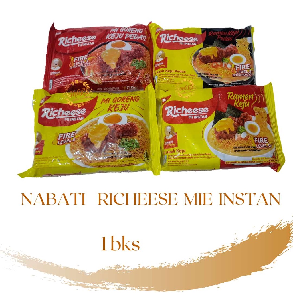 Sale Nabati Mie instan richeese 70 gr