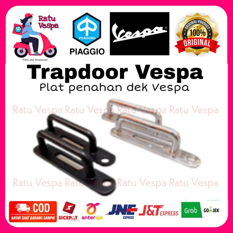 Trapdoor Penahan Dek Vespa Super,Sprint,VBB PX PS Spartan Excel