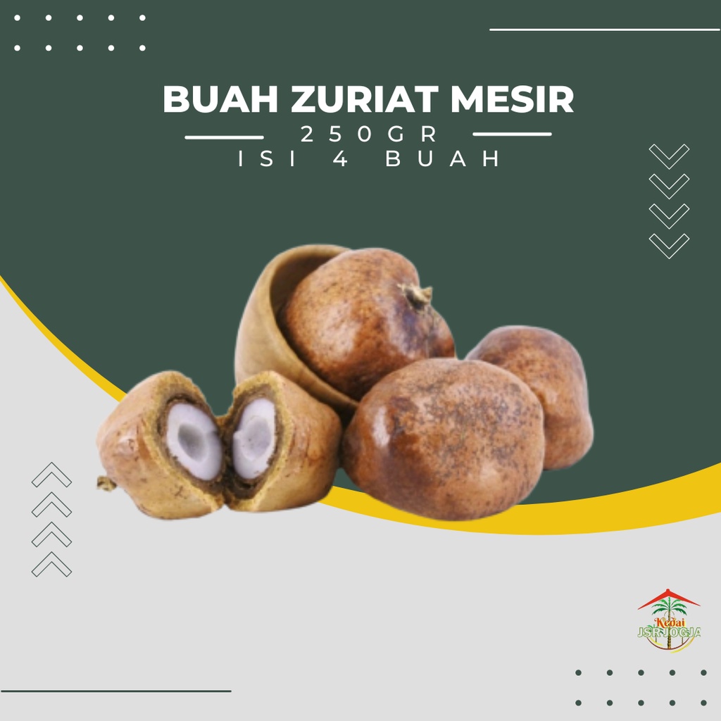 BUAH ZURIAT MESIR  250 gr  isi 4 buah