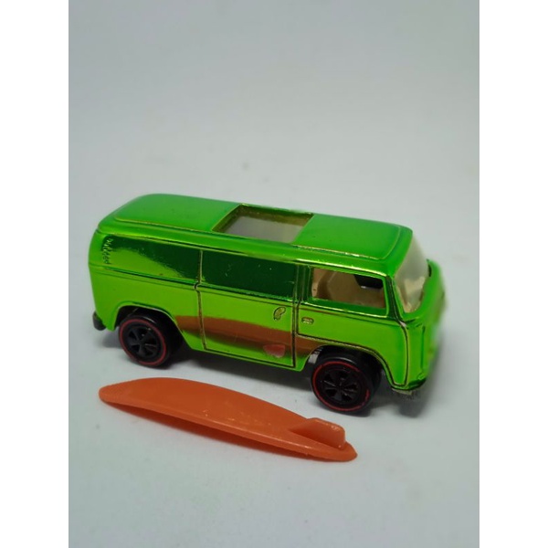 hotwheels rlc redline loose volkswagen beach bomb too green
