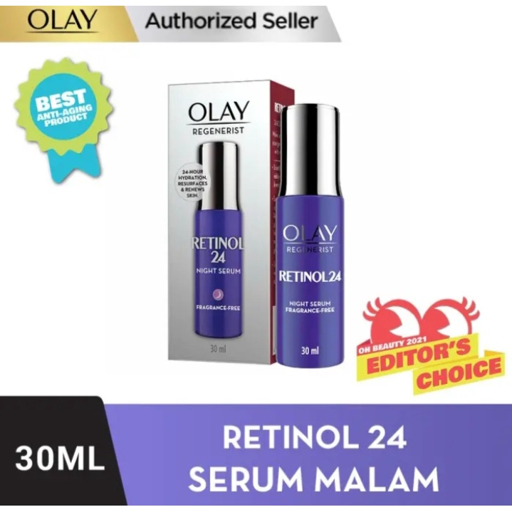 ❤️ Hayyu Beauty ❤️ Olay Serum Wajah RETINOL 24 Anti Aging Skincare 30ml
