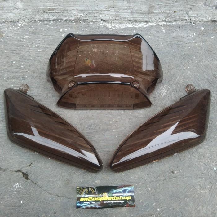 mika sein Mio sporty+mika lampu belakang Mio sporty smoke brown/coklat