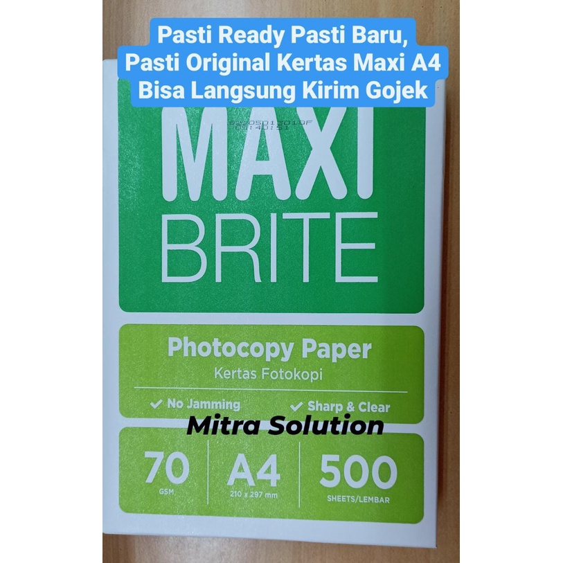

Kertas Maxi A4 70gram kertas fotokopi kertas foto kopi kertas HVS A4