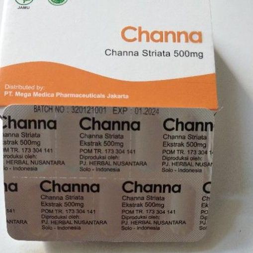 

limited Edition✔️Channa Striata 500mg Ekstrak Ikan Gabus 30 kapsul|RA8