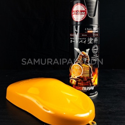 Cat Semprot Pilox Pilok Honda Colours Samurai Paint Kurobushi 149 TAXI YELLOW / KUNING (400ml)