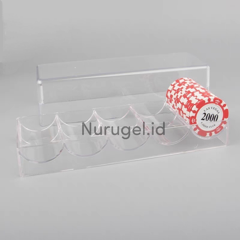 Poker Chip Set 100 pcs with Acrylic Box