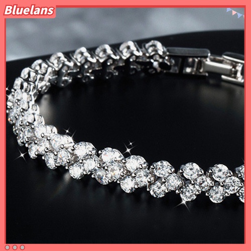Gelang Bangle Berlian Imitasi Elegan Untuk Wanita