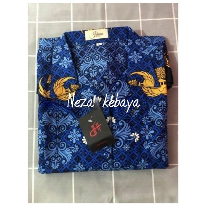 Realpict kopri wanita terbaru//blouse batik wanita//blouse batik seragam//katun 40s