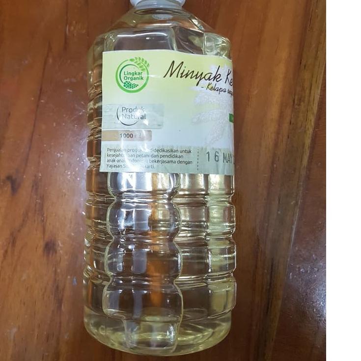 

Import Terlaris Minyak Kelapa | Lingkar Organik | 1000ml !