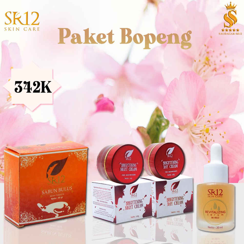 PAKET BEKAS JERAWAT SUSAH MENGHILANG / PAKET BOPENG SR12 / PENGHILANG BOPENG WAJAH / Perawatan wajah original / premium / berkualitas / terbaik / termurah / bagus untuk atasi bopeng / bpom / saudagarsr12