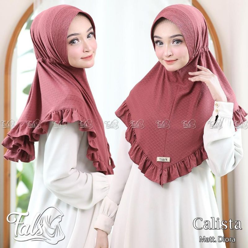 CALISTA SERUT / JILBAB INSTAN PET / JILBAB SERUT / BERGO SERUT / JILBAB ORI / JILBAB PREMIUM / HIJAB ORI / JILBAB INSTAN SERUT / JILBAB SERUT JOKOWI