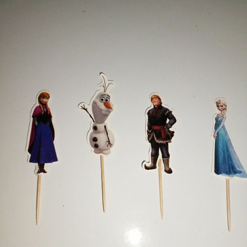 CAKE TOPPER SET HAPPY BIRTHDAY FROZEN