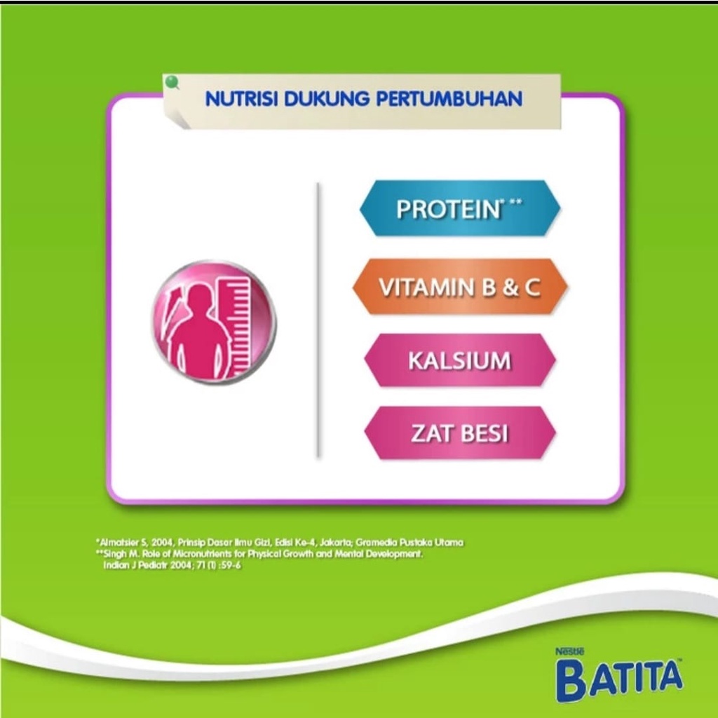 NESTLE BATITA 1+ VANILA MADU 900GR