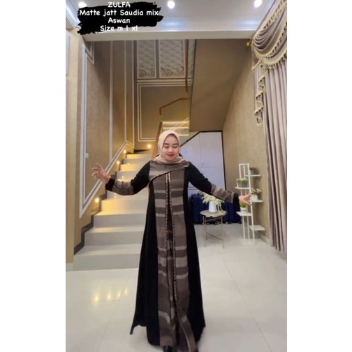 Gamis Zulfa Abaya Original by Zulfa (Ready)