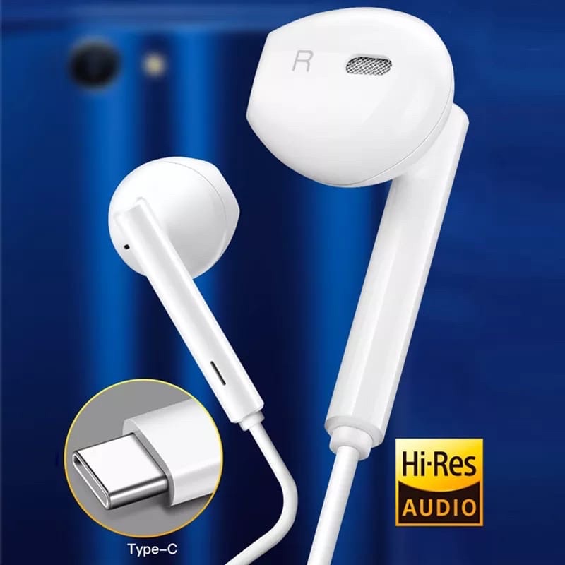 Handsfree Oppo type c Find X R17 Pro Original Oppo Find X Connector Type C Headset Oppo HF Oppo earphone grosir roxy