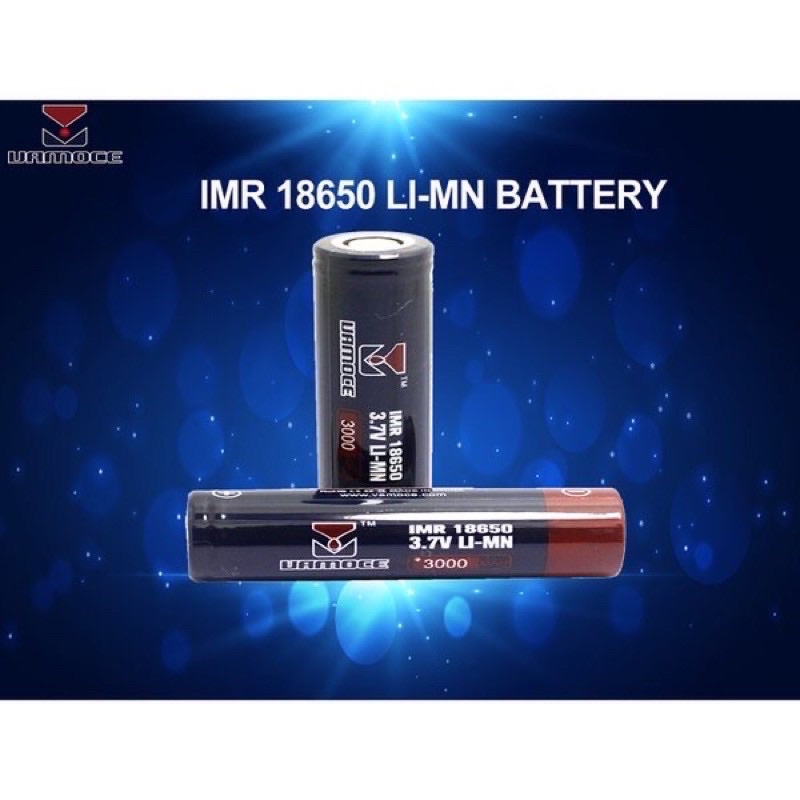 BATRE IMR 18650 3000mAh VAAMOOCEE - variasi harga