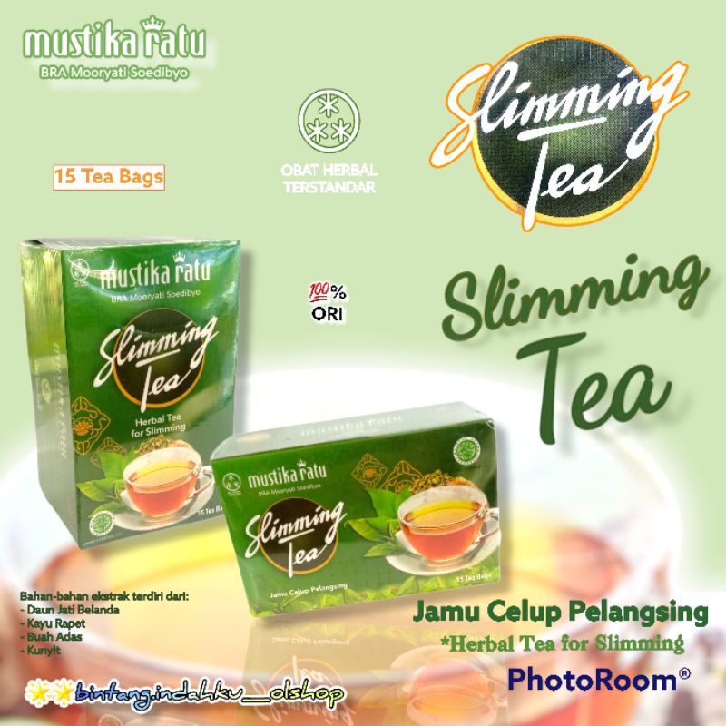 

#MUSTIKA RATU# SLIMMING TEA '15 tea bags~TEH PELANGSING~TEH HIJAU~HERBAL