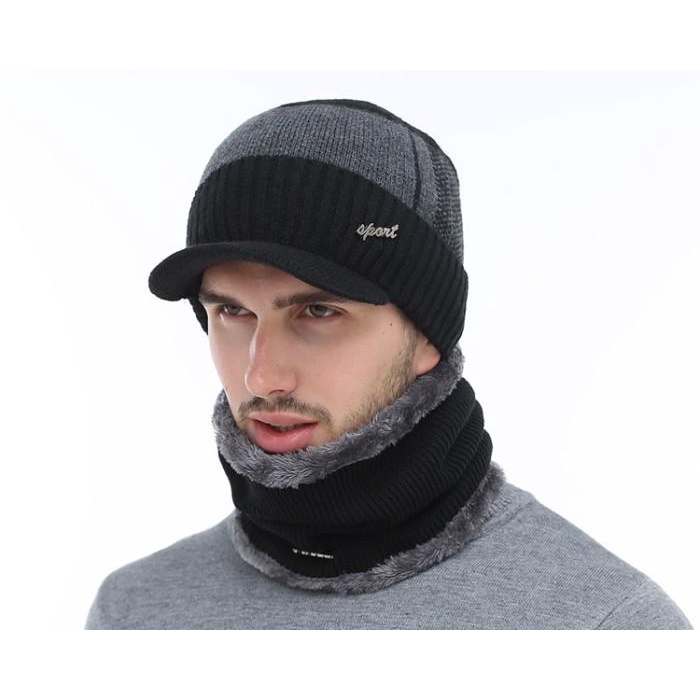 Topi Topi Rajut Hangat / Topi Gunung Musim Dingin Rajut Wool Caps Beanies