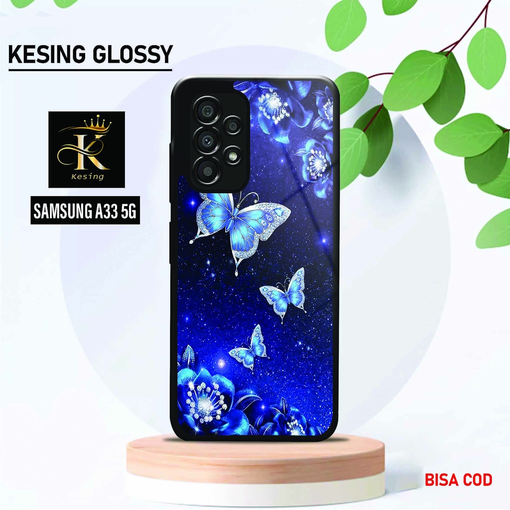 Case Samsung A33 5G - Hardcase Glossy Samsung ( KS51 ) - Softcase Samsung A33 5G - Fashion Case Sams