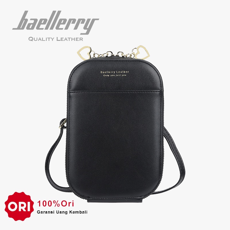 BAELLERRY N5573 Tas Selempang Wanita Bahan Kulit PU Leather Premium WATCHKITE WKOS