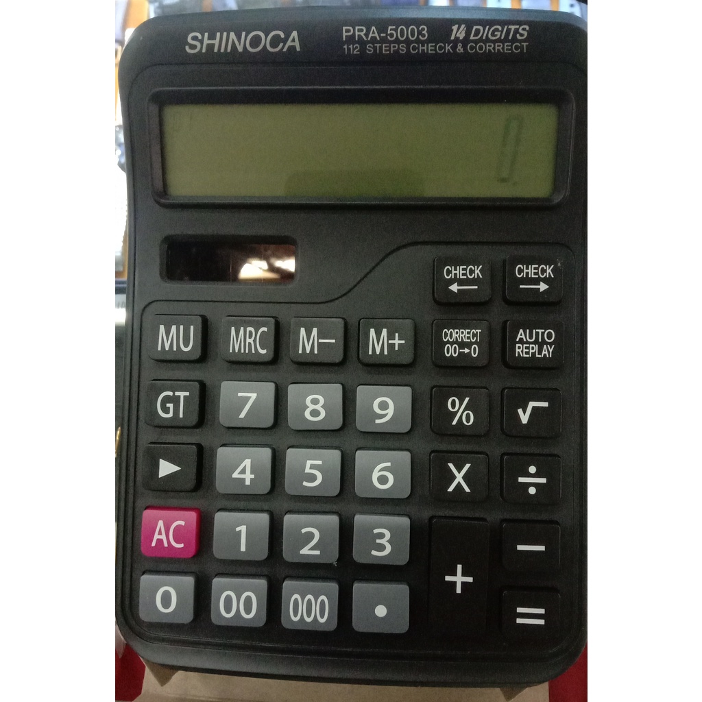 

KALKULATOR SHINOCA TAYPE PRA 5003 14 DIGITS
