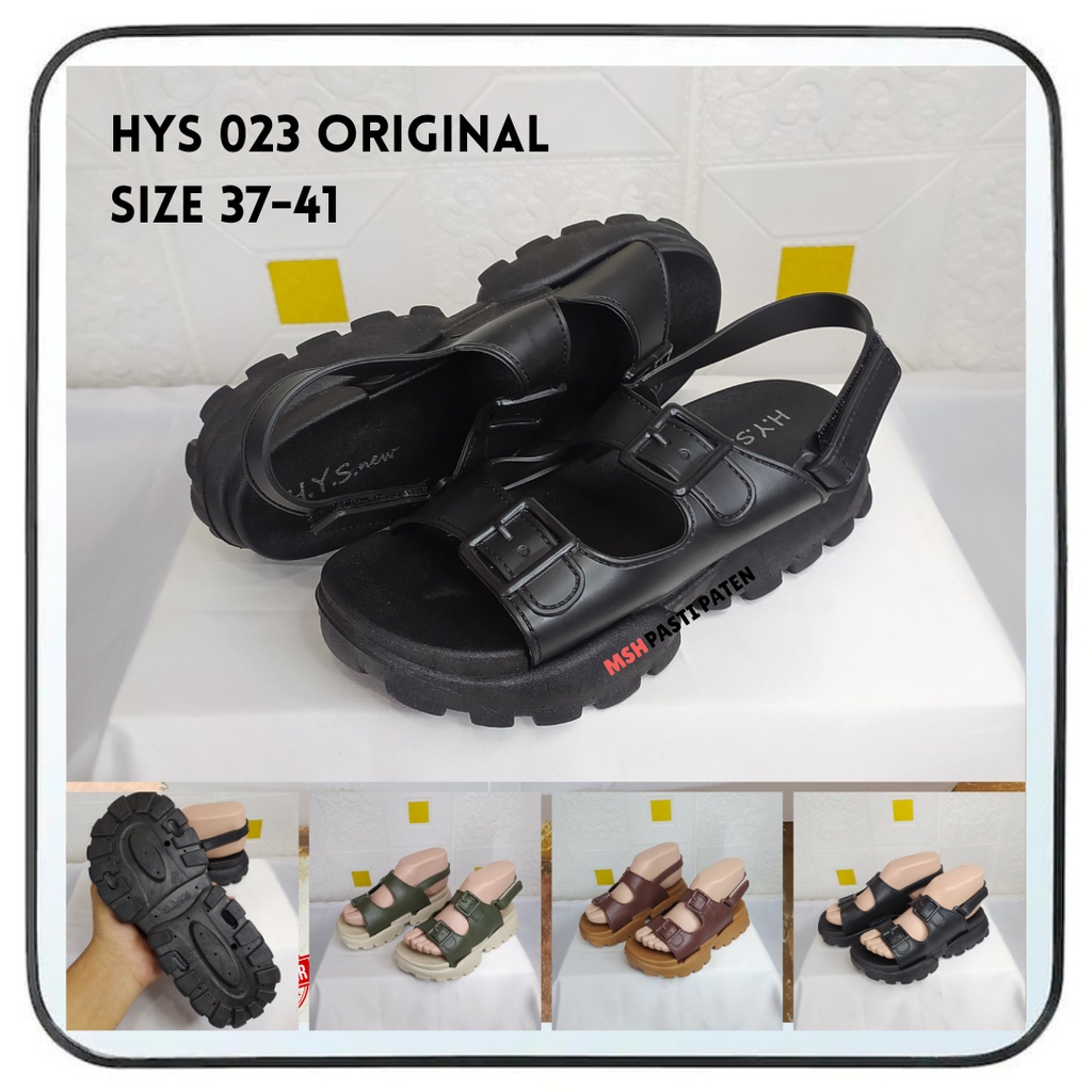 Sandal gunung karet impor wanita Sepatu tali wanita hys original