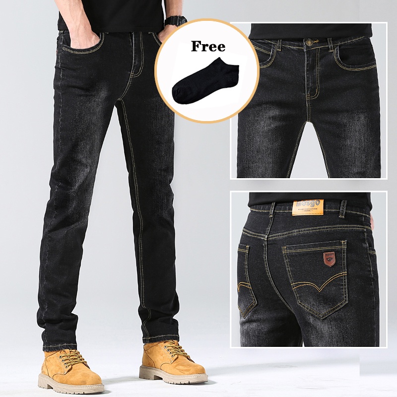 Bosgo Celana Jeans Pria Standar/ Jeans pria panjang Skinny /Celana panjang Pria/cwok 006