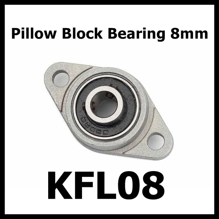 Bracket Bearing KFL08 Pillow Block Bearing 8mm CNC Parts
