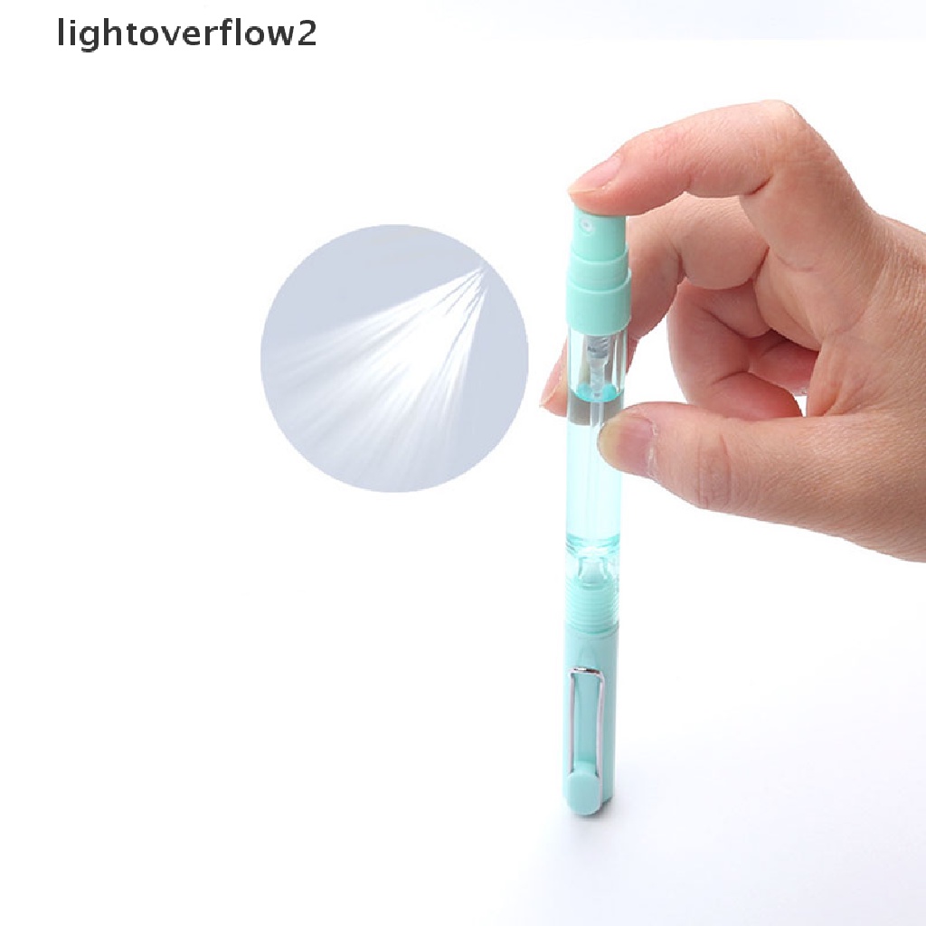 (lightoverflow2) Pen Gel Kosong Portable 10ml Bisa Diisi Ulang