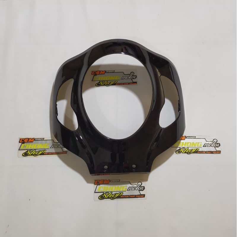 body depan tameng scoopy fi tahun 2020-2021-2022 hitam