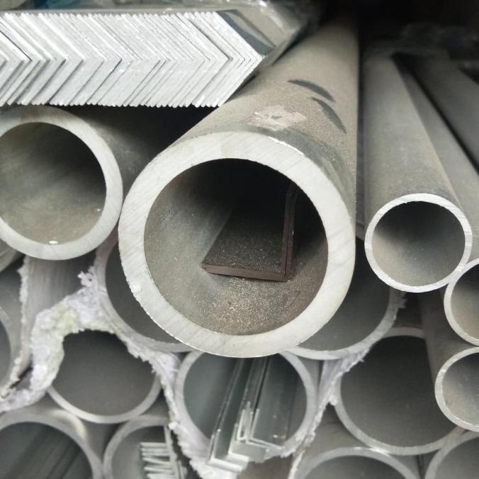 *****] pipa aluminium 3" od 76mm tebal 10mm