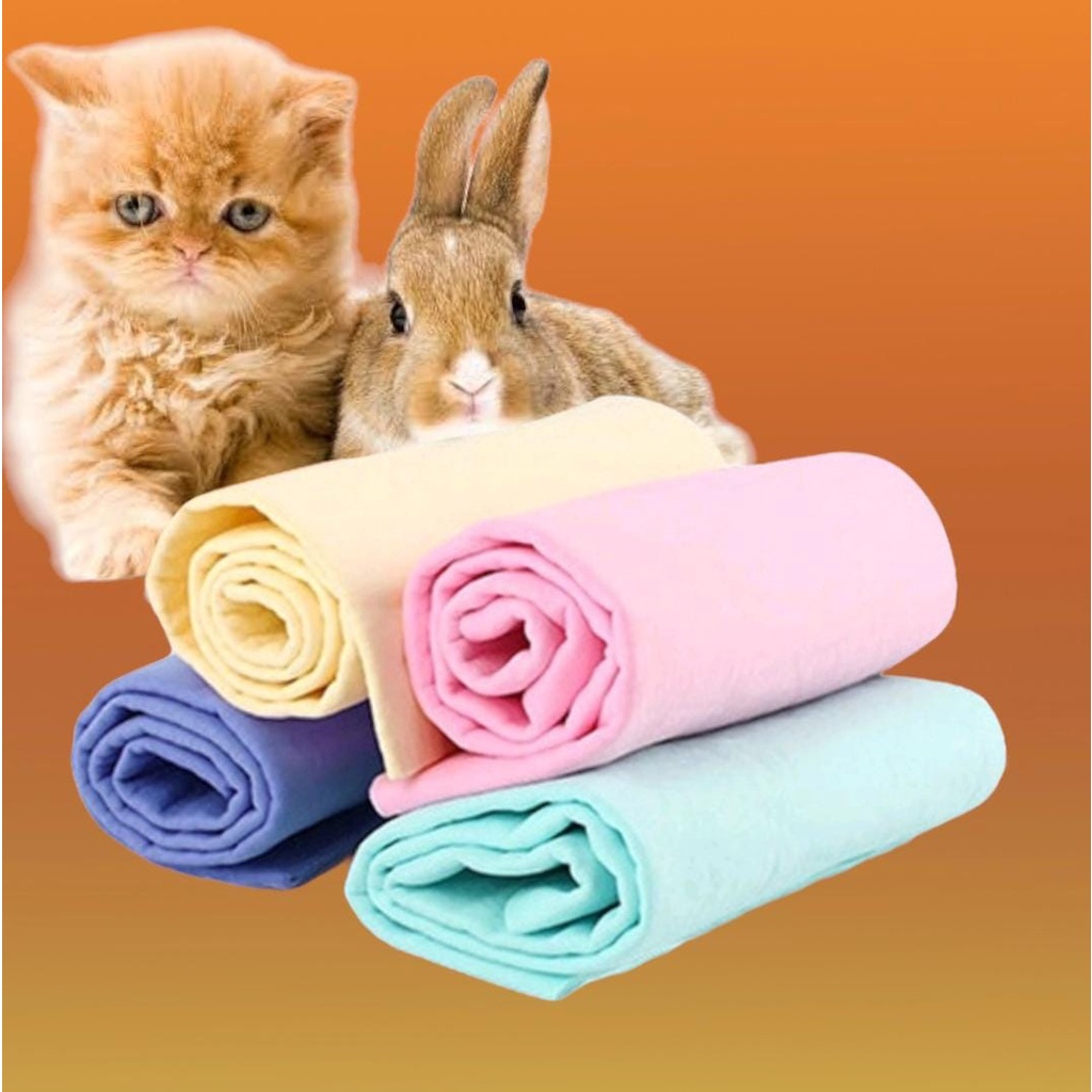 PET TOWEL-Pet Kanebo Handuk Mandi Handuk Grooming Handuk Kucing Kelinci Anjing