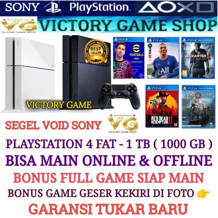 [Game/Console] Sony Ps4 Slim 500Gb/ Ps 4/ Playstation 4 + Stik Ori Wireless