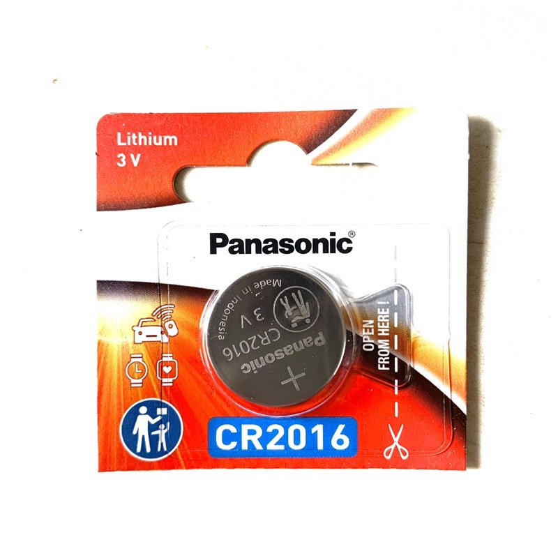Baterai Panasonic CR2016 Original Lithium Battery 3 Volt