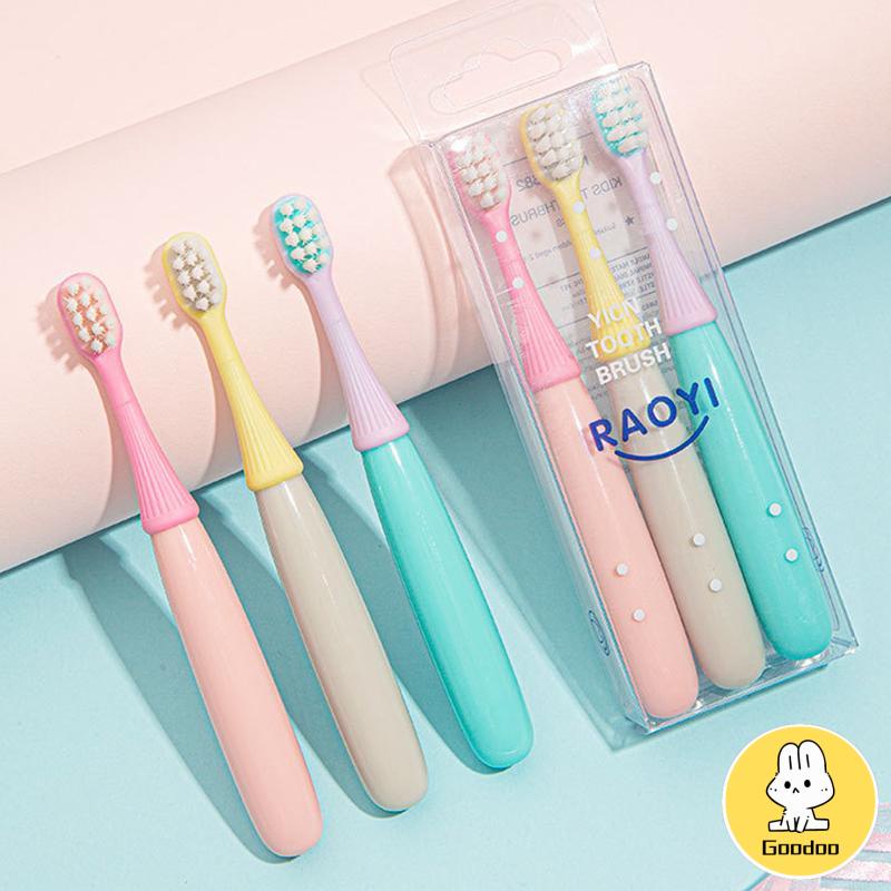 Sikat Gigi Anak Bayi /Kids Toothbrush 3 pcs set 2-6 tahun -Doo