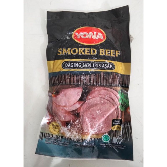 

Yona Smoked Beef 250gr