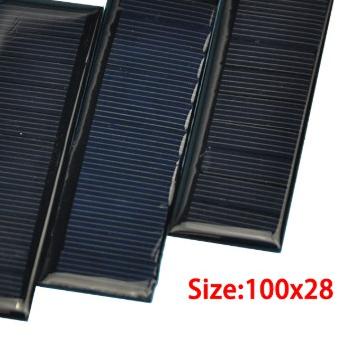 SOLARCELL PANEL SURYA TENAGA MATAHARI SOLAR CELL 100*28 MINI 5.5V