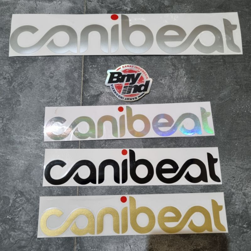 STICKER STIKER CANIBEAT CUTTING