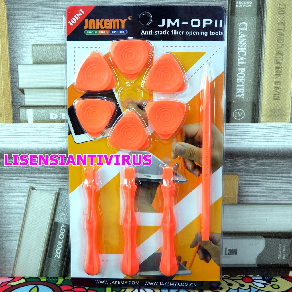 Toolkit Jakemy Opening Tool Congkelan Lcd Handphone 10Pcs JM-OP11