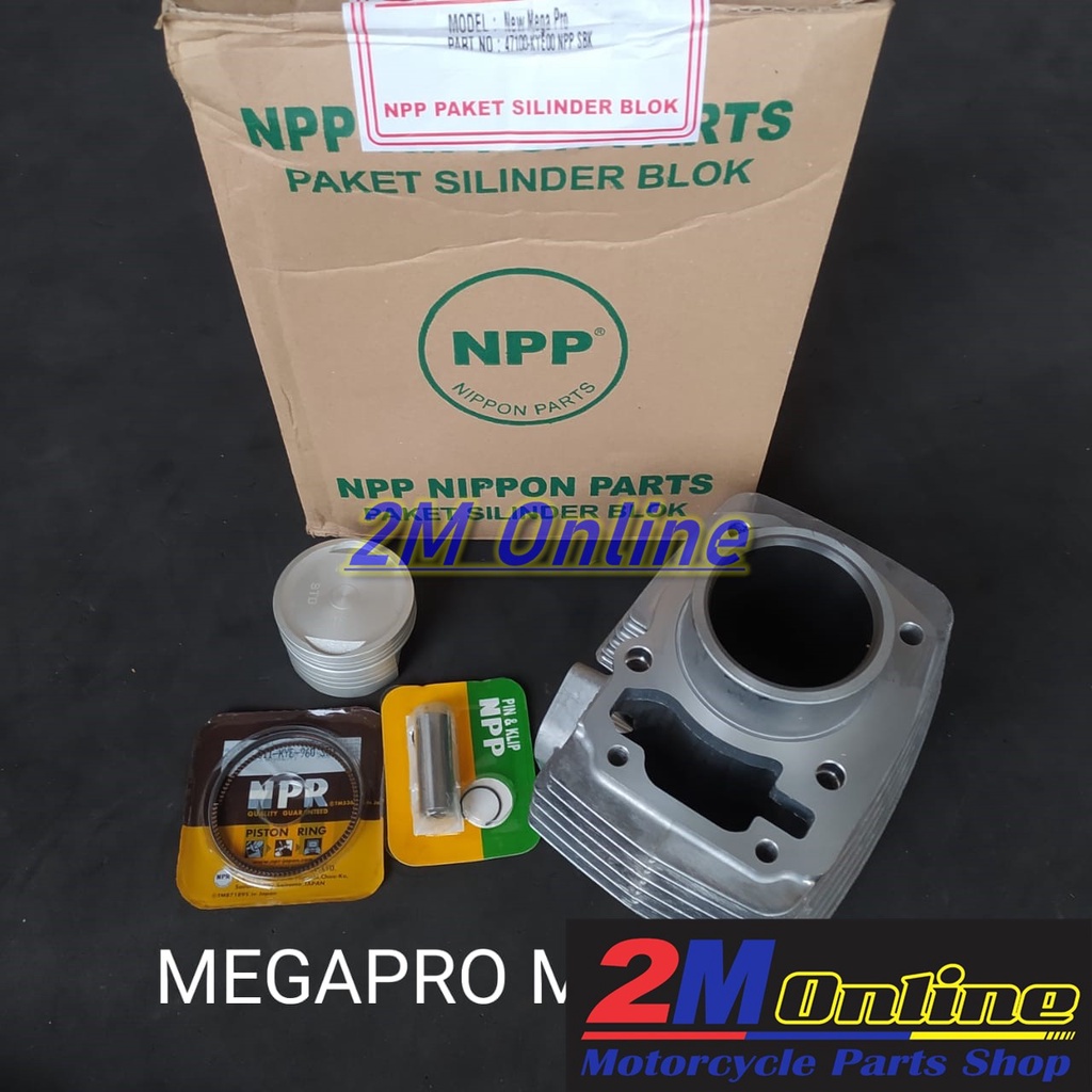 Mdr Cylinder Blok Kit Megapro Mono KYE Set Piston NPP